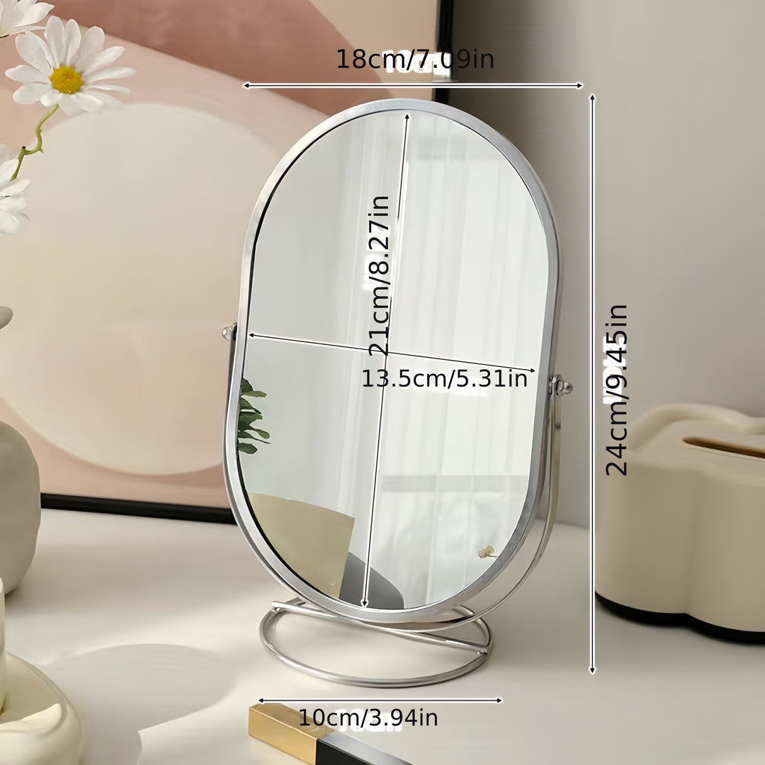 360° Look – Elegant Makeup Mirror for Every Angle Bowlift