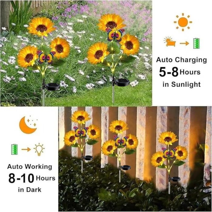 PowerBlume Solar Lights — Transform your garden into a magical light oasis without stress and electricity costs! | Bowlift