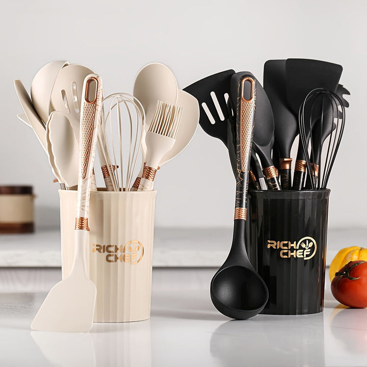 BowLift | Premium Cooking - Cooking pleasure with the Elegant Silicone Kitchen Utensil Set