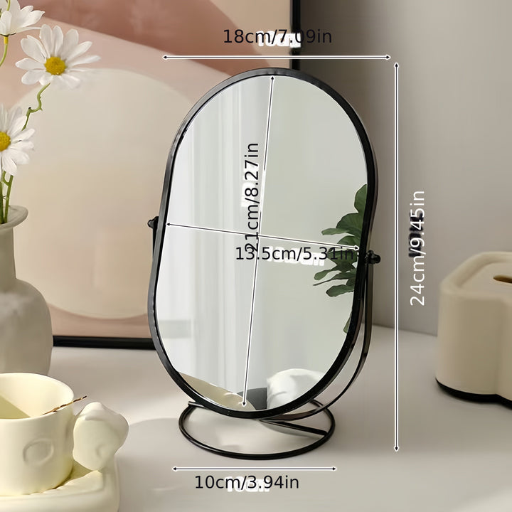 360° Look – Elegant Makeup Mirror for Every Angle Bowlift