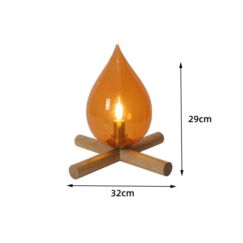 FlameAura Lamp - Realistic Flame Effect | Bowlift