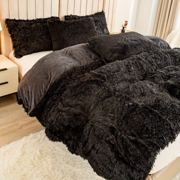 BowLift | Ultra Soft Plush Duvet Cover Set with Zipper - Luxury & Comfort