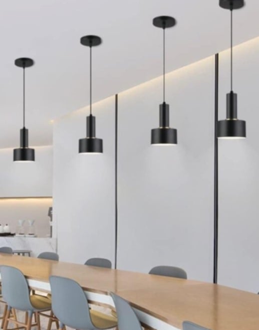 BowLift | Adjustable chandelier with a metal character