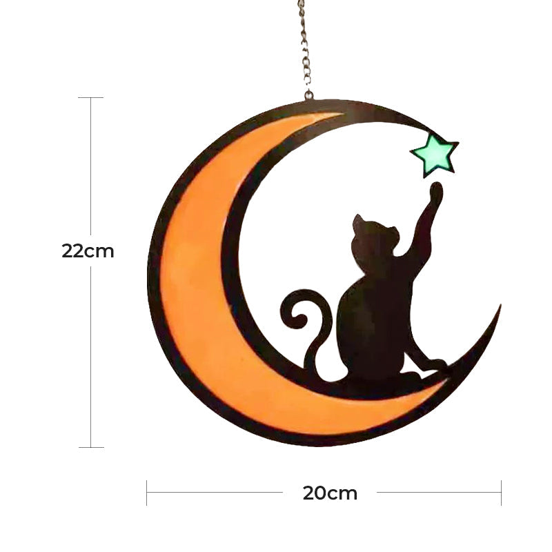 BowLift | Moon Cat Decoration Pendant made of Acrylic