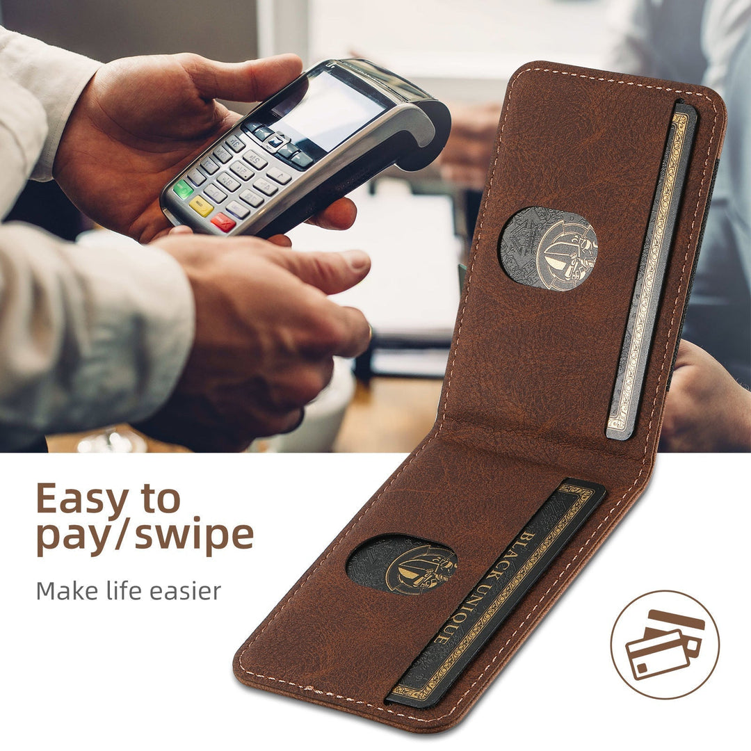 BowLift | Leather phone case with card holder and MagSafe compatibility