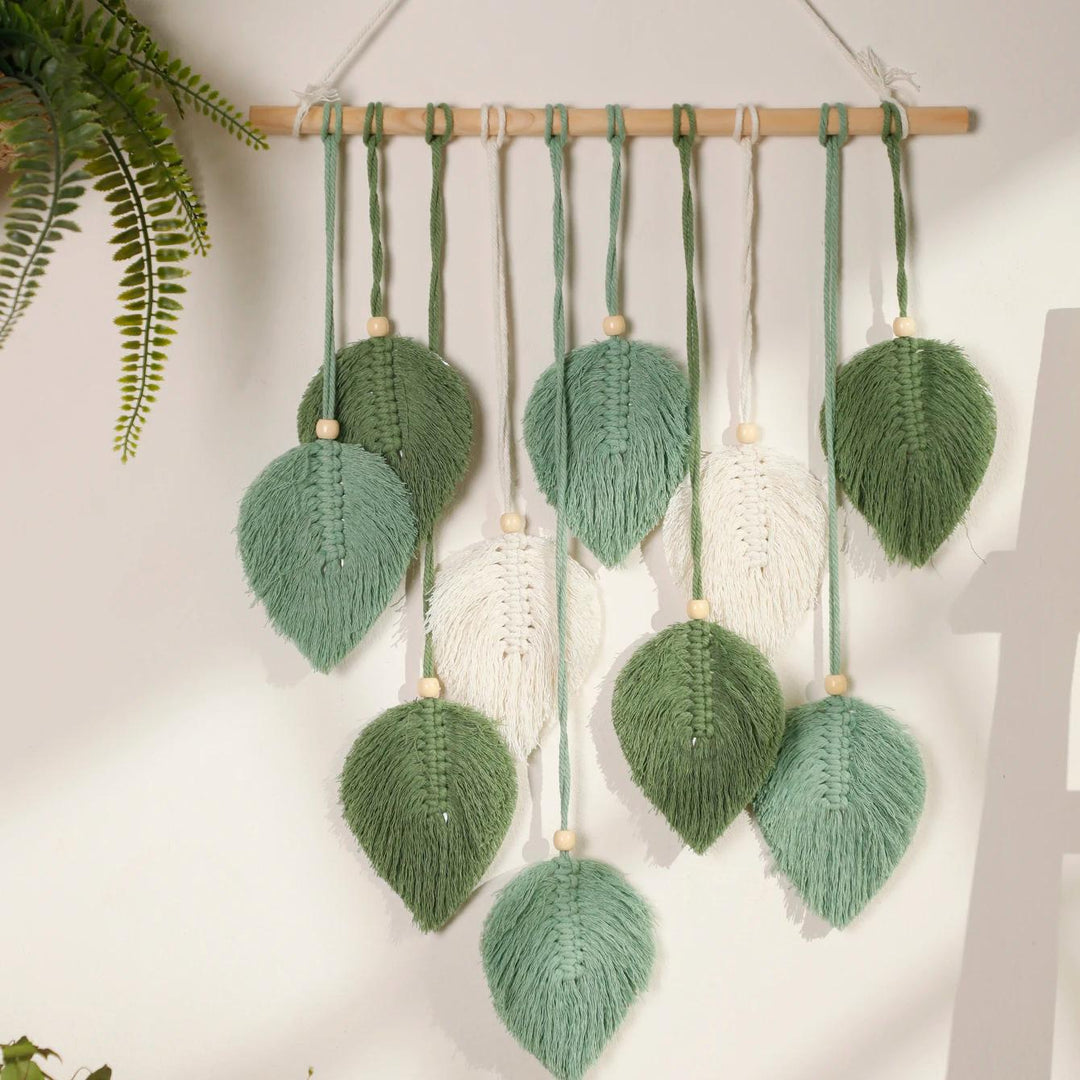 BowLift | Boho Macrame Leaf Tapestry