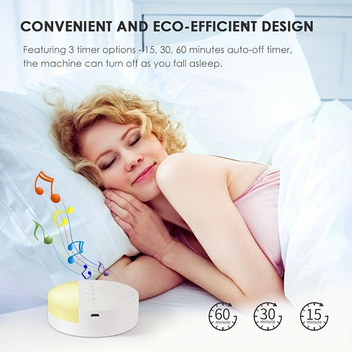 BowLift | DreamWave White Noise Machine – Soothing Sound Therapy with Timer