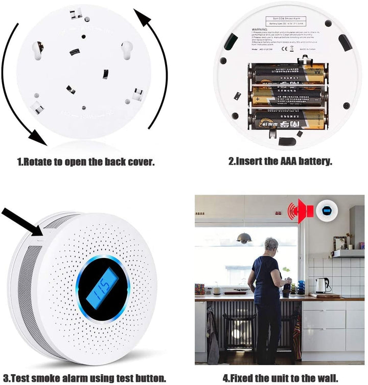 BowLift | CombiSafe Smoke and Carbon Monoxide Detector