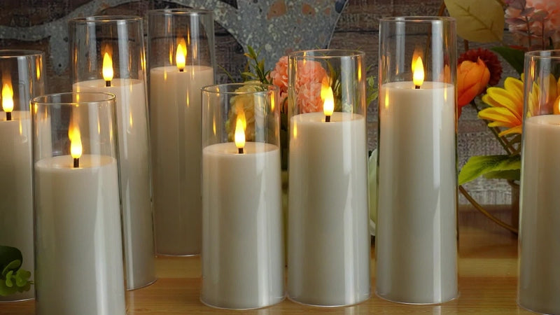 BowLift | HolidaySpark - 5 LED Flameless Candles for Festive Cheer