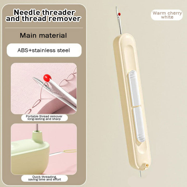 BowLift | 2-in-1 Needle Threader and Seam Winder Tool