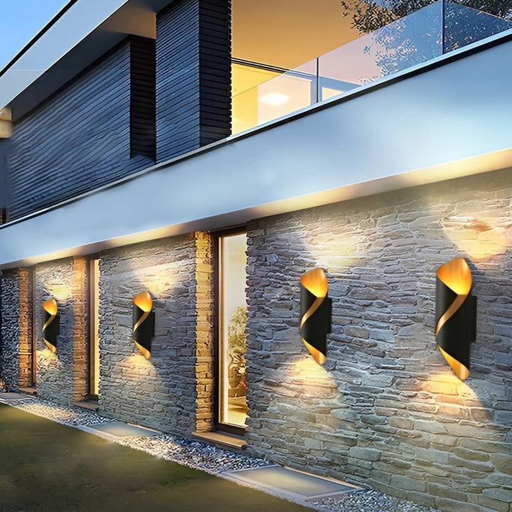 BowLift | Elegant Wall Light | Stainless Steel Aluminum
