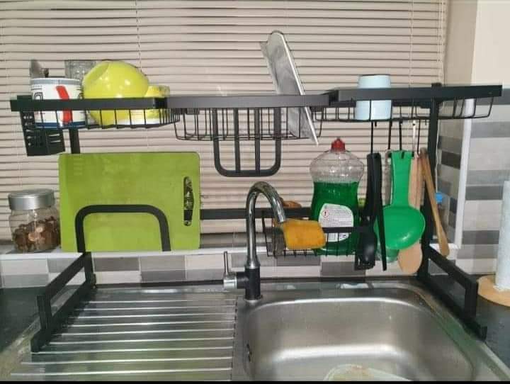 Kitchen Dish Drying Rack Over Sink Bowlift