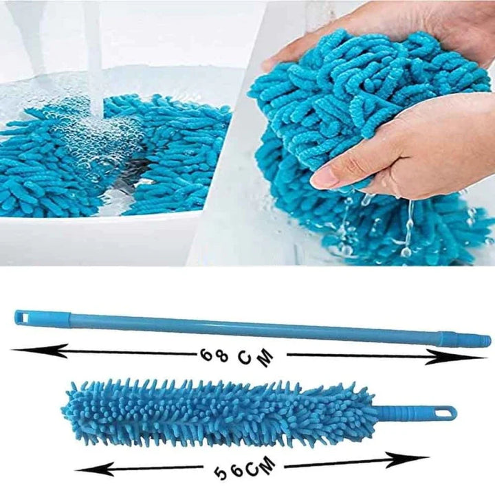 Flexible Microfiber Duster with Long Handle Bowlift