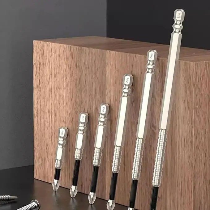 BowLift | 6 Pieces Magnetic Screwdriver Bit Set – Precise, Durable, Versatile