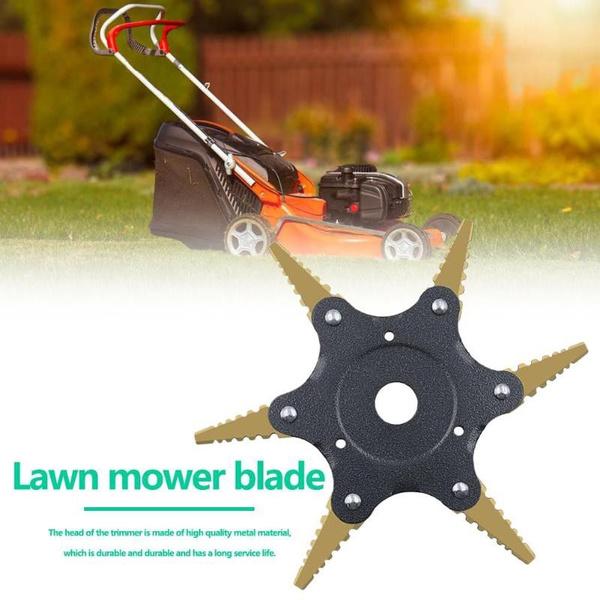 BowLift | 6 Blades Lawn Mower Blade Metal Brush Cutter Blades Trimmer Blade