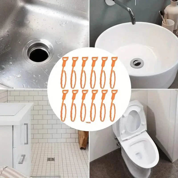 BowLift | 6-Pack: 19.6-Inch Flexible Basic Drain Plug Remover