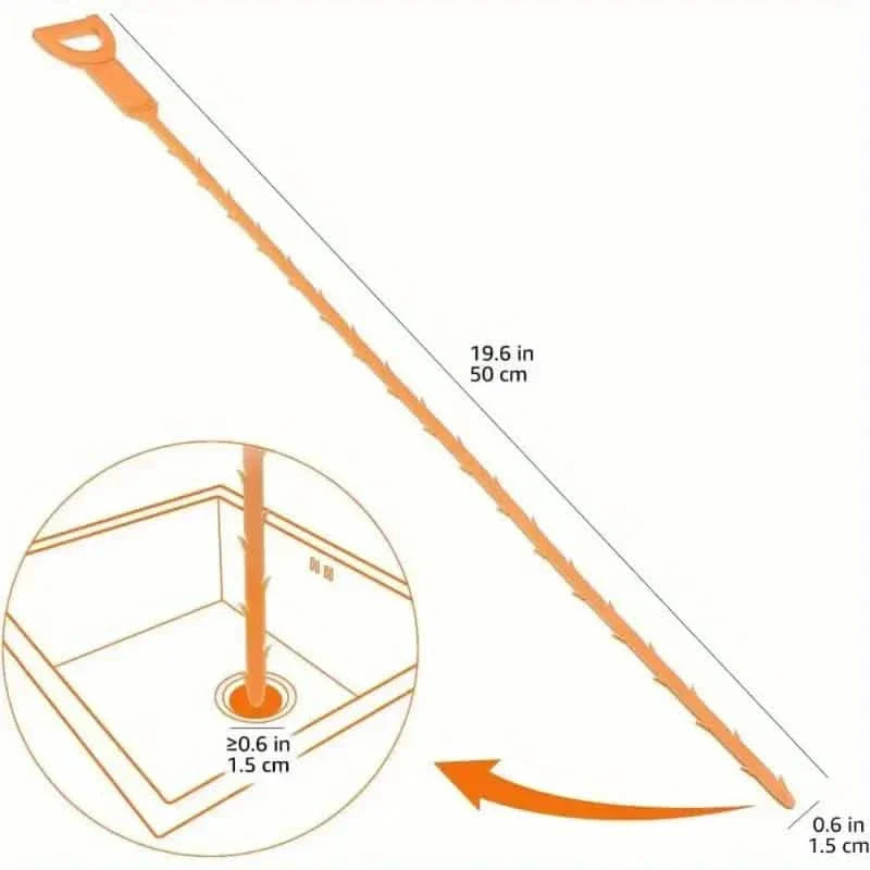 BowLift | 6-Pack: 19.6-Inch Flexible Basic Drain Plug Remover