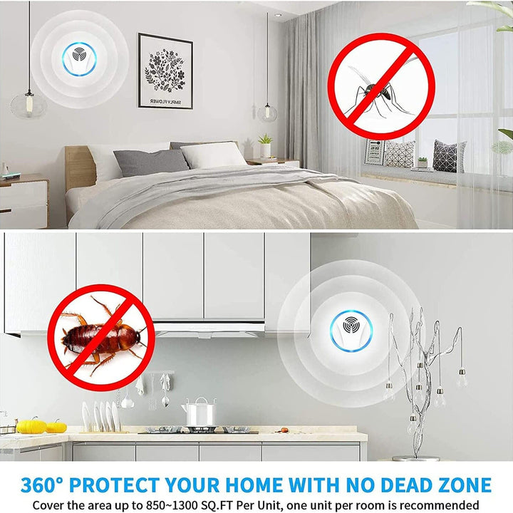 BowLift | 6-Pack: Electronic Pest Repellent Plug for Indoor Use