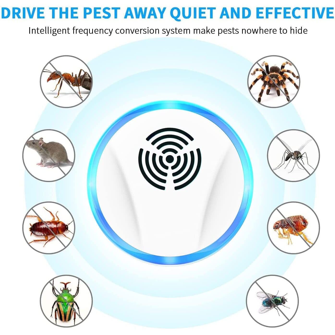 BowLift | 6-Pack: Electronic Pest Repellent Plug for Indoor Use
