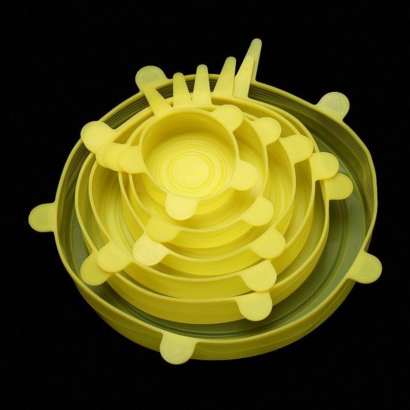 BowLift | 6 Pieces/Set Food Silicone Cover