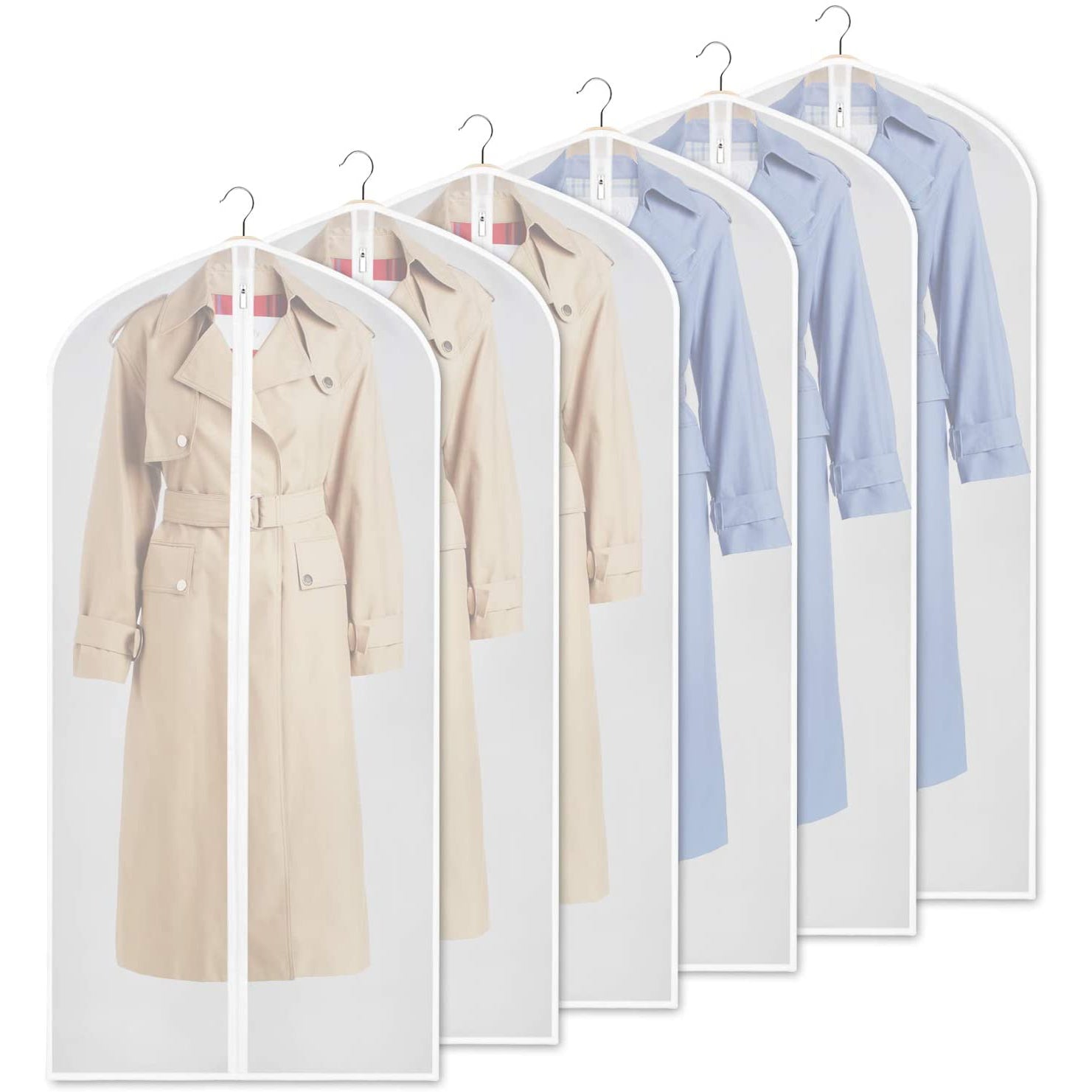 BowLift | 6-piece: Zilink Clear Garment Bag
