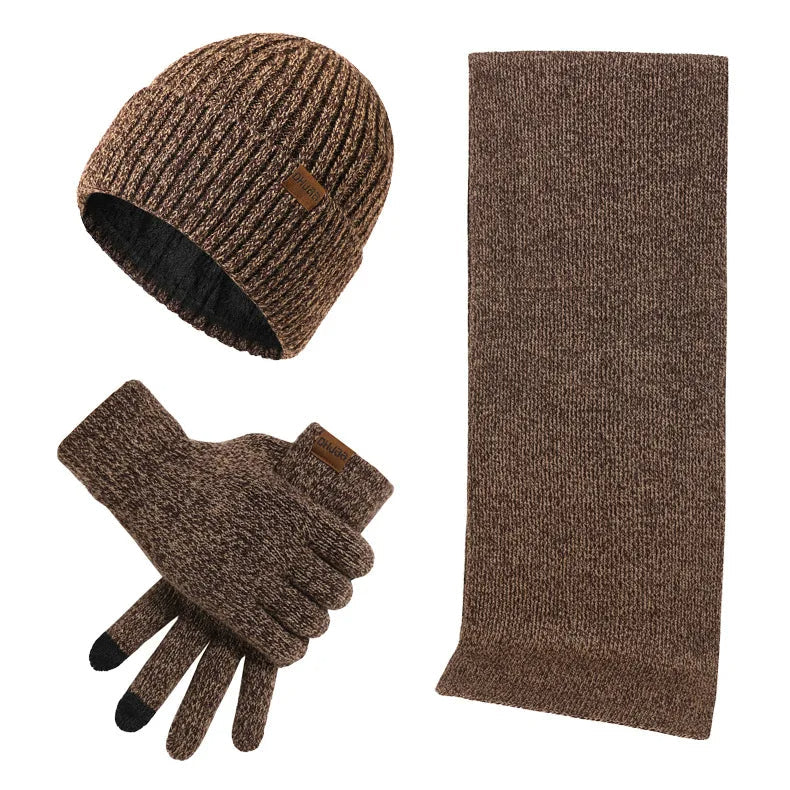 ArcticStyle – Trendy Winter Set with Beanie and Gloves Bowlift