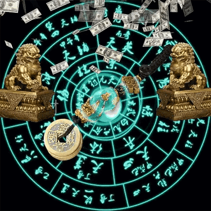 BowLift | FengShui Pi Xiu Coin Keychain