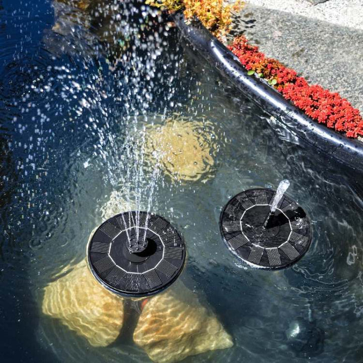 BowLift | Solar-Powered Dancing Water Fountain with LED Lights for Garden, Patio, and Outdoor Decor