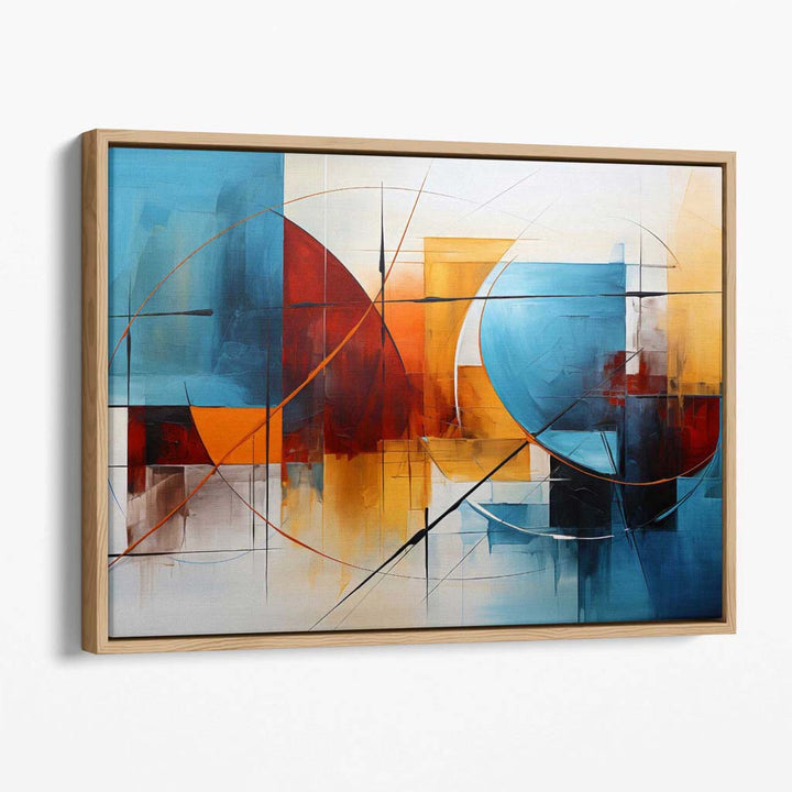 Abstract art print of the painting 'Congressional Unity' canvas | Bowlift