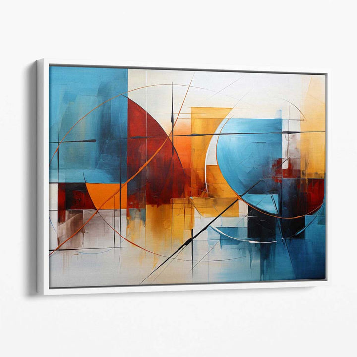 Abstract art print of the painting 'Congressional Unity' canvas | Bowlift