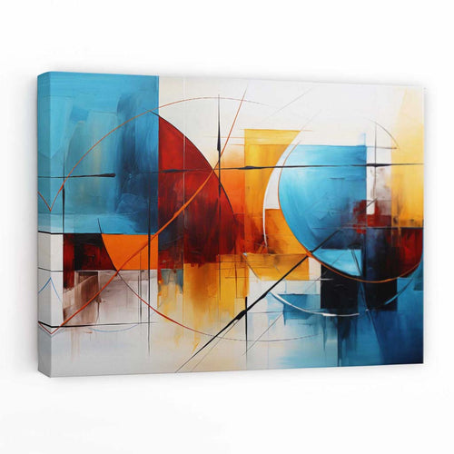 Abstract art print of the painting 'Congressional Unity' canvas | Bowlift