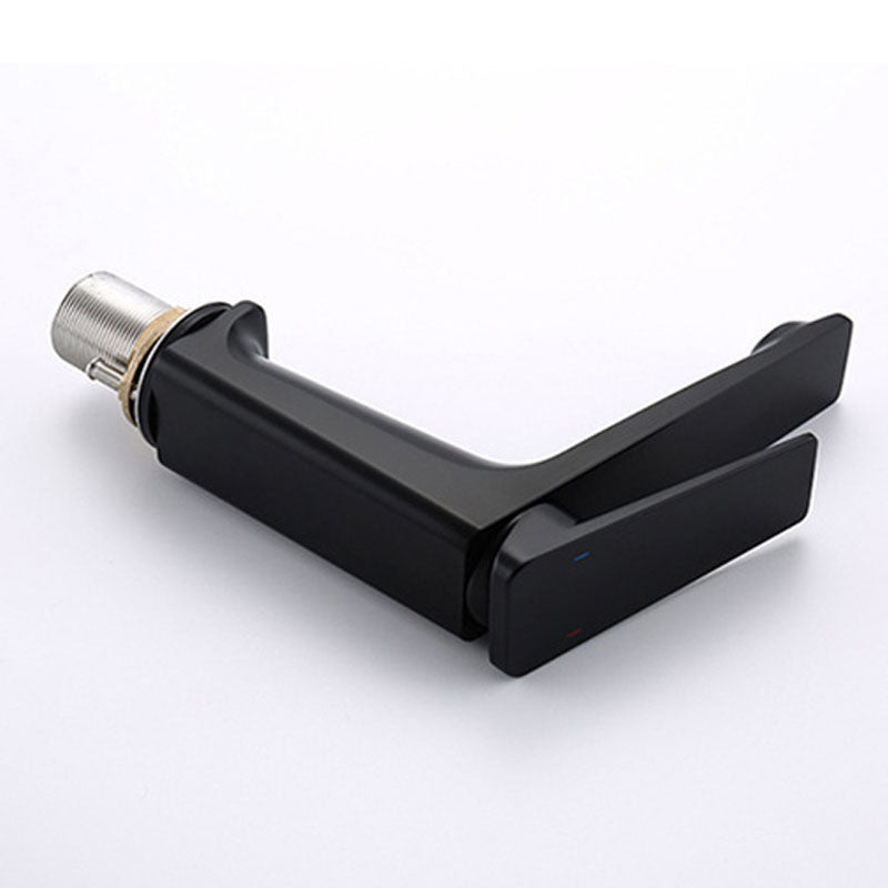 BowLift | Modern basin tap lever handle copper low arc basin tap