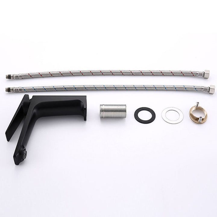 BowLift | Modern basin tap lever handle copper low arc basin tap