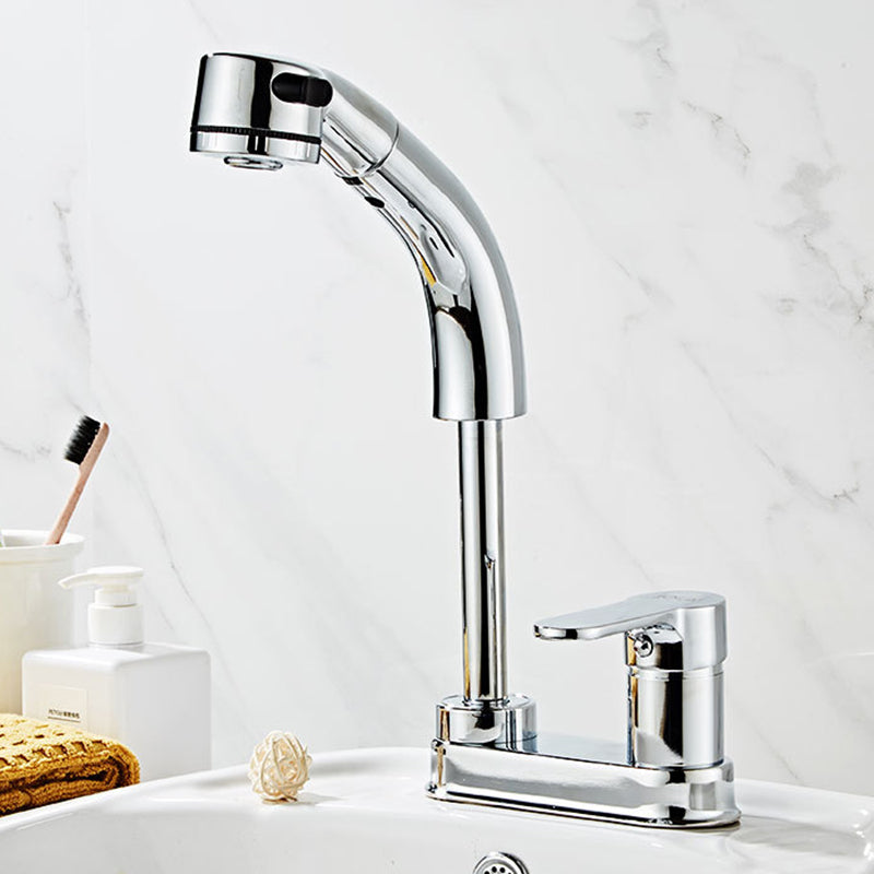 BowLift | Modern 1-Hand Sink Faucet 2 Hole Centerset Bathroom Fixture
