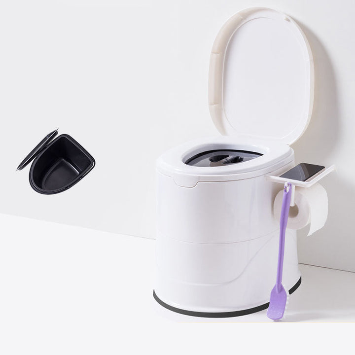 BowLift | Floor-mounted Plastic WC One-piece WC Modern Toilet Bowl