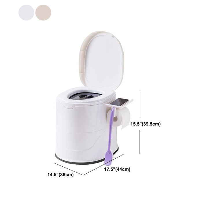 BowLift | Floor-mounted Plastic WC One-piece WC Modern Toilet Bowl