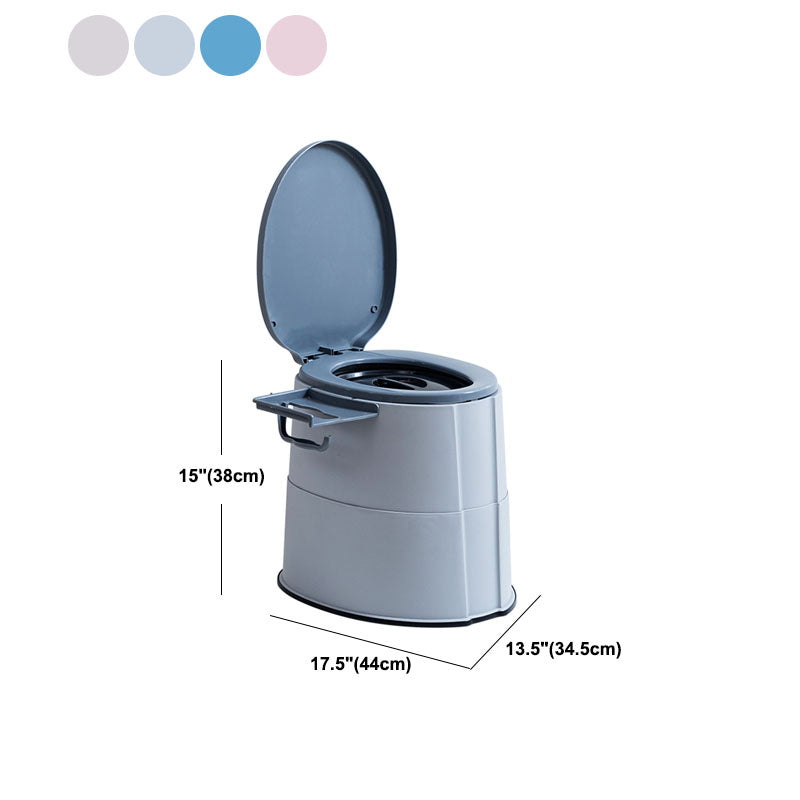 BowLift | Contemporary plastic floor-mounted toilet bowl with toilet seat for the bathroom