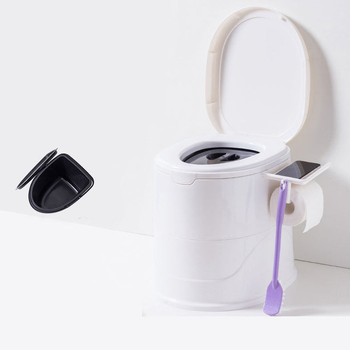 BowLift | Contemporary Floor-Mounted Toilet Plastic WC for the Bathroom
