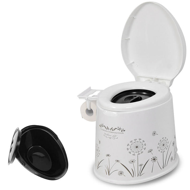 BowLift | Modern Plastic Floor-Mounted Toilet Bowl with Seat for the Bathroom