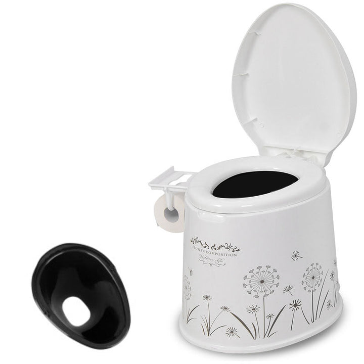 BowLift | Modern Plastic Floor-Mounted Toilet Bowl with Seat for the Bathroom
