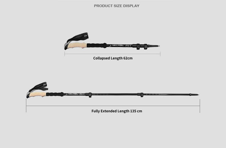 BowLift | Adjustable trekking poles with anti-shock system