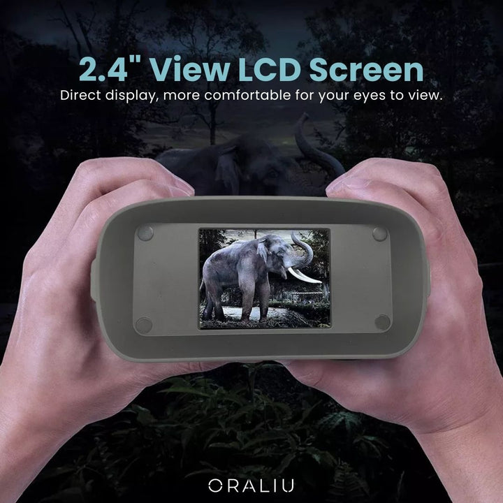 BowLift | Digital Night Vision Binoculars – 5x Zoom, Infrared, HD Quality