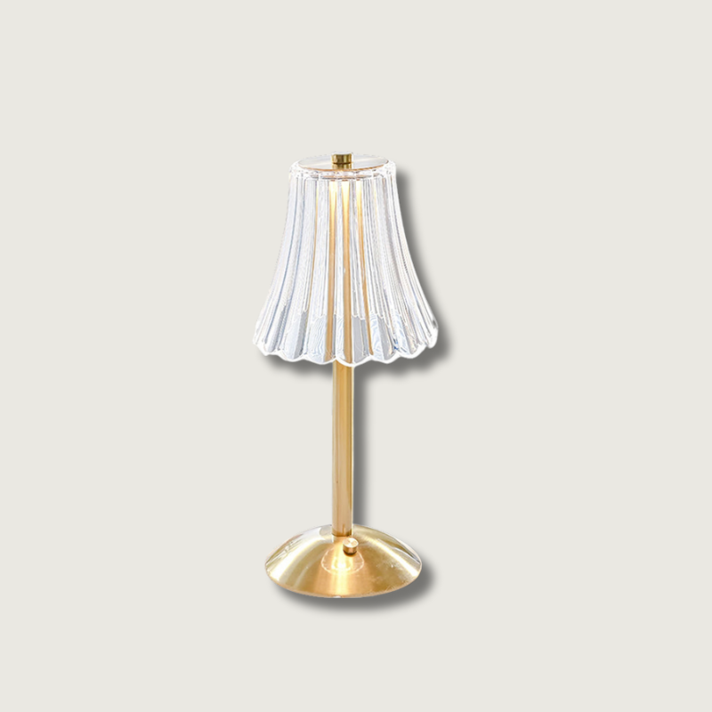 BowLift | RadiantGold – Elegant Portable Table Lamp