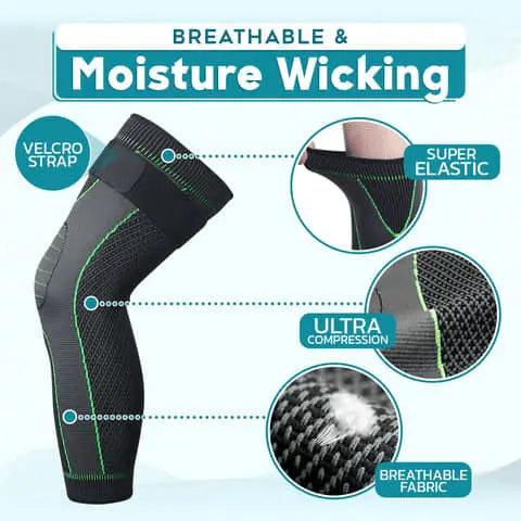BowLift | 360° Compression Knee Pads for Support and Injury Prevention