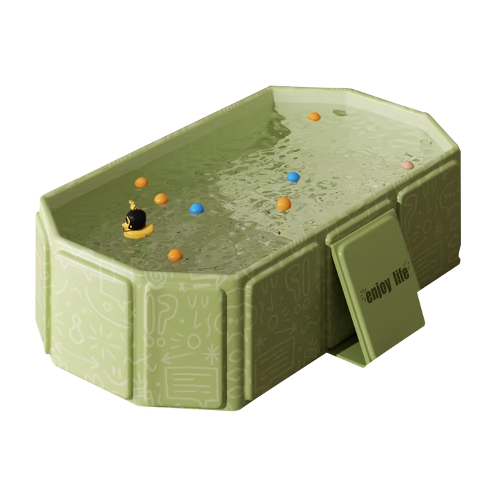 LullaBabe Portable Foldable Baby Bathtub — Enjoy Safe, Relaxed Baby Bathing Anywhere | Bowlift