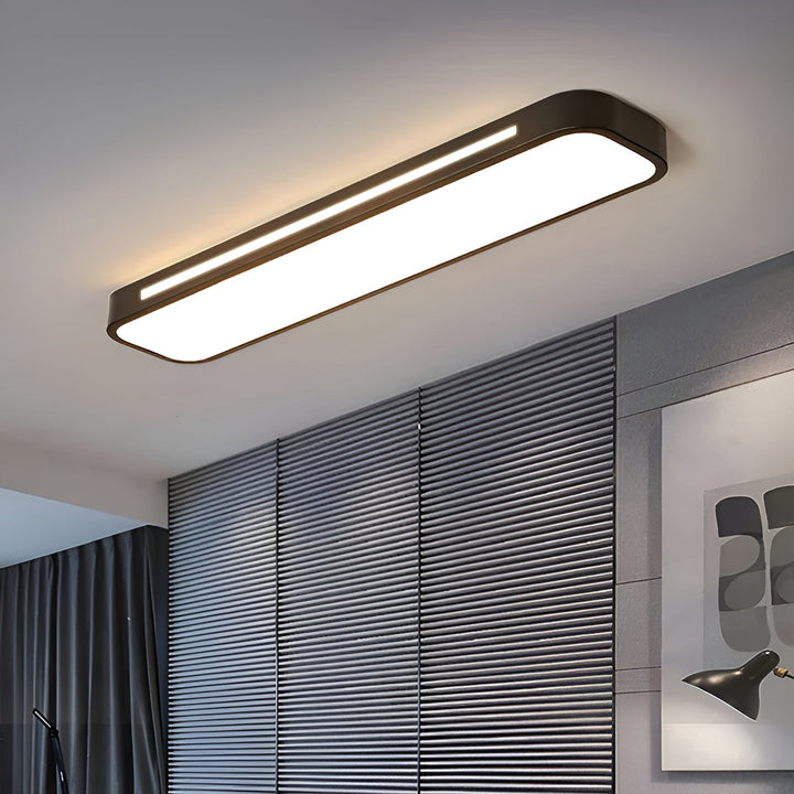 Rectangular Ceiling Light – Clear Lines & Modern Design | Perfect for Living Room and Dining Area | Bowlift