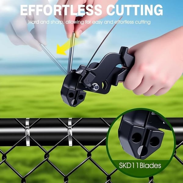 Stainless Steel Cable Tie Gun with Metal Ties | Bowlift