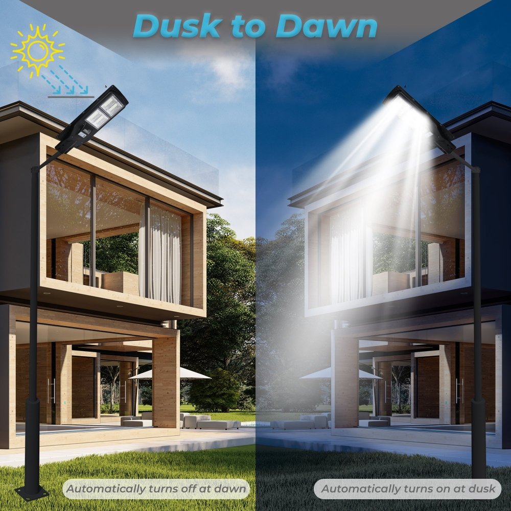 Solar LED Outdoor Lamp - Sustainable Lighting | Bowlift