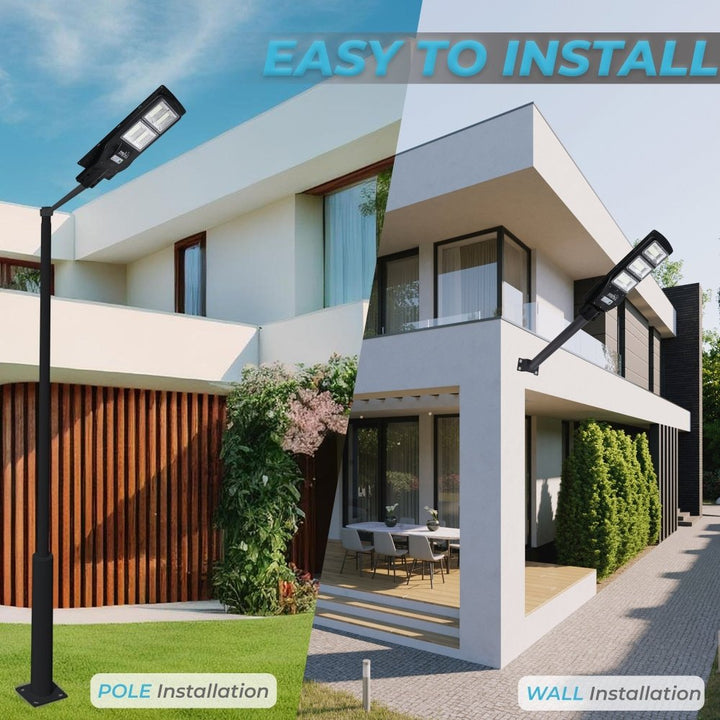 Solar LED Outdoor Lamp - Sustainable Lighting | Bowlift