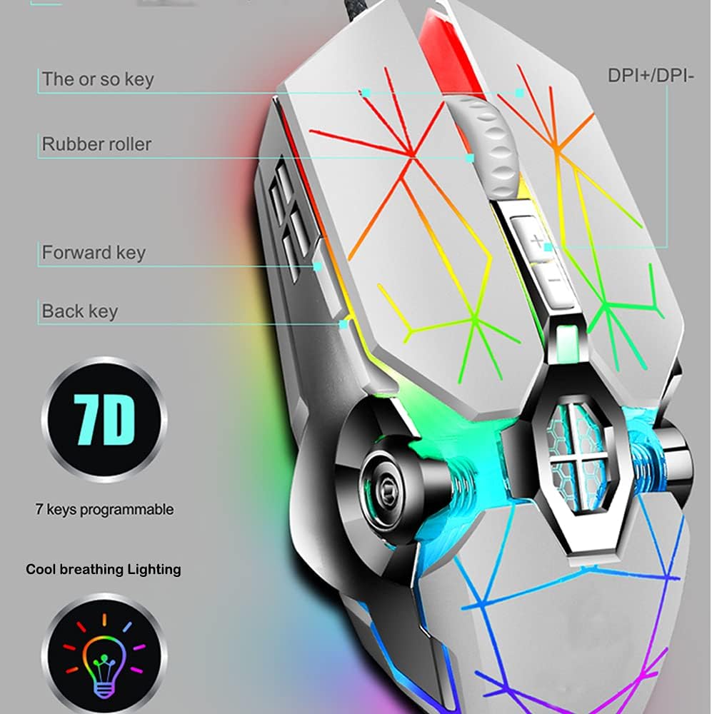 BowLift | 87-Key Mechanical Gaming Keyboard RGB Backlit Blue Switch